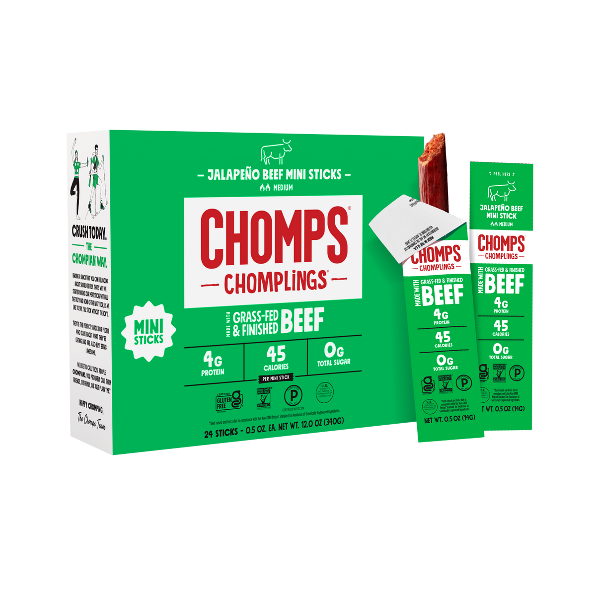 Jalapeño Beef Chomplings