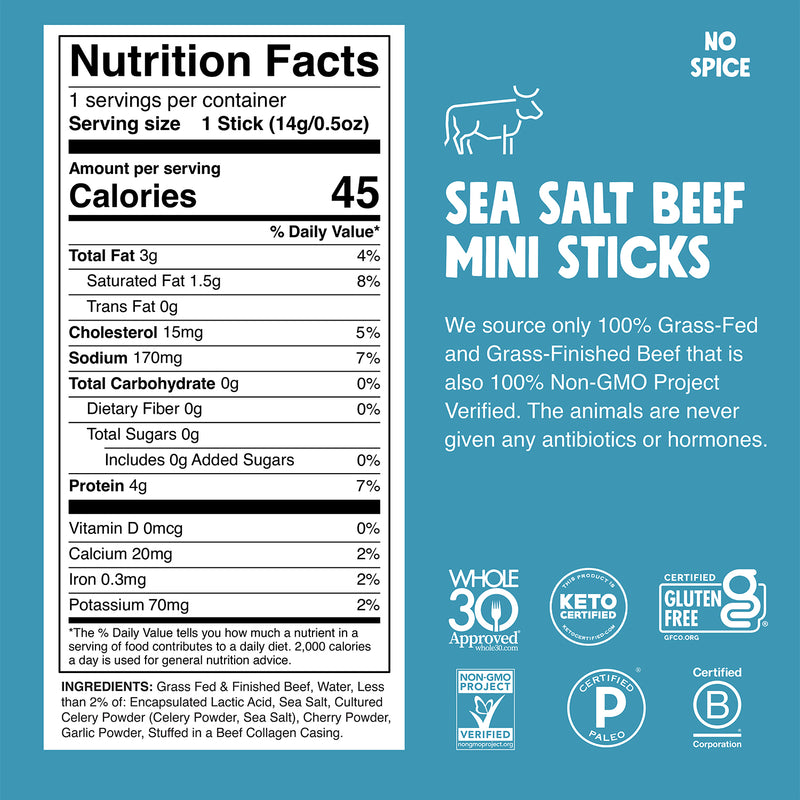 6 ct. Sea Salt Beef Chomplings Nutrition Facts