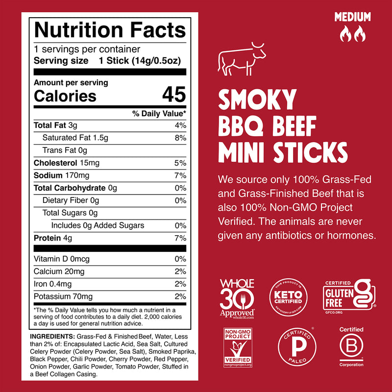 Smoky BBQ Beef Chomplings Nutrition Facts