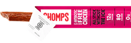 A single nashville hot chicken Chomps stick