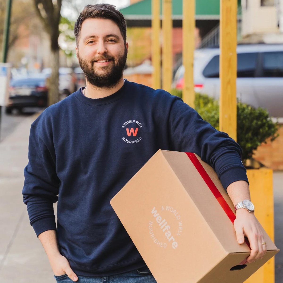 CEO and Founder of Wellfare, Cole Riley