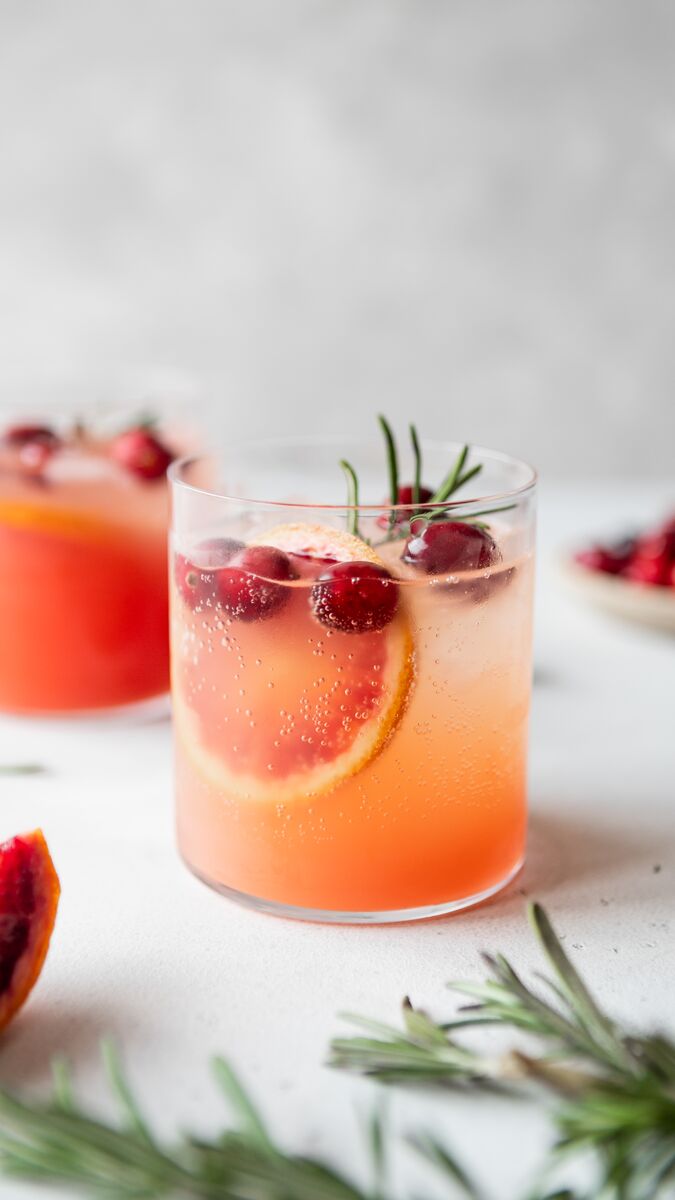 cranberry orange cooler