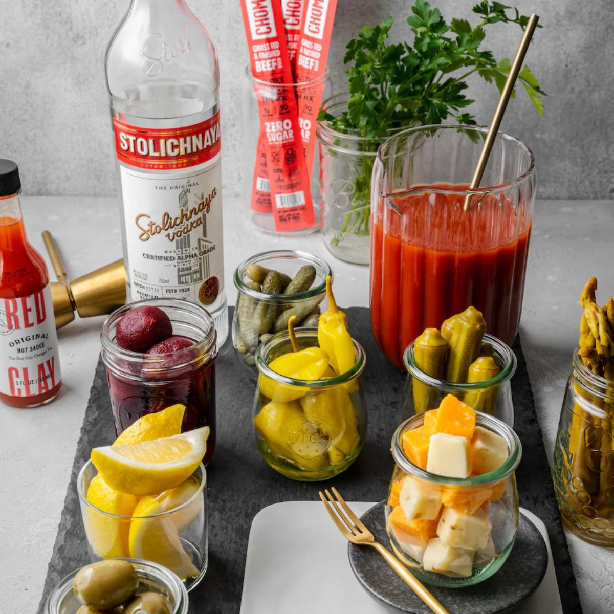 Hosting Brunch with a Bloody Mary Bar