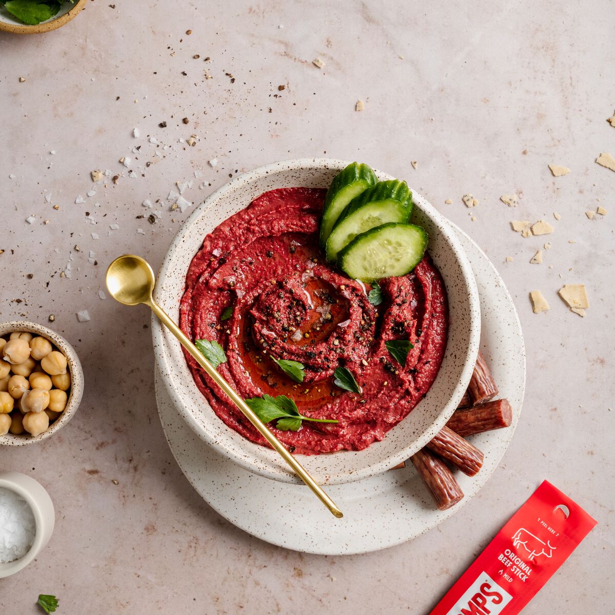 beet hummus