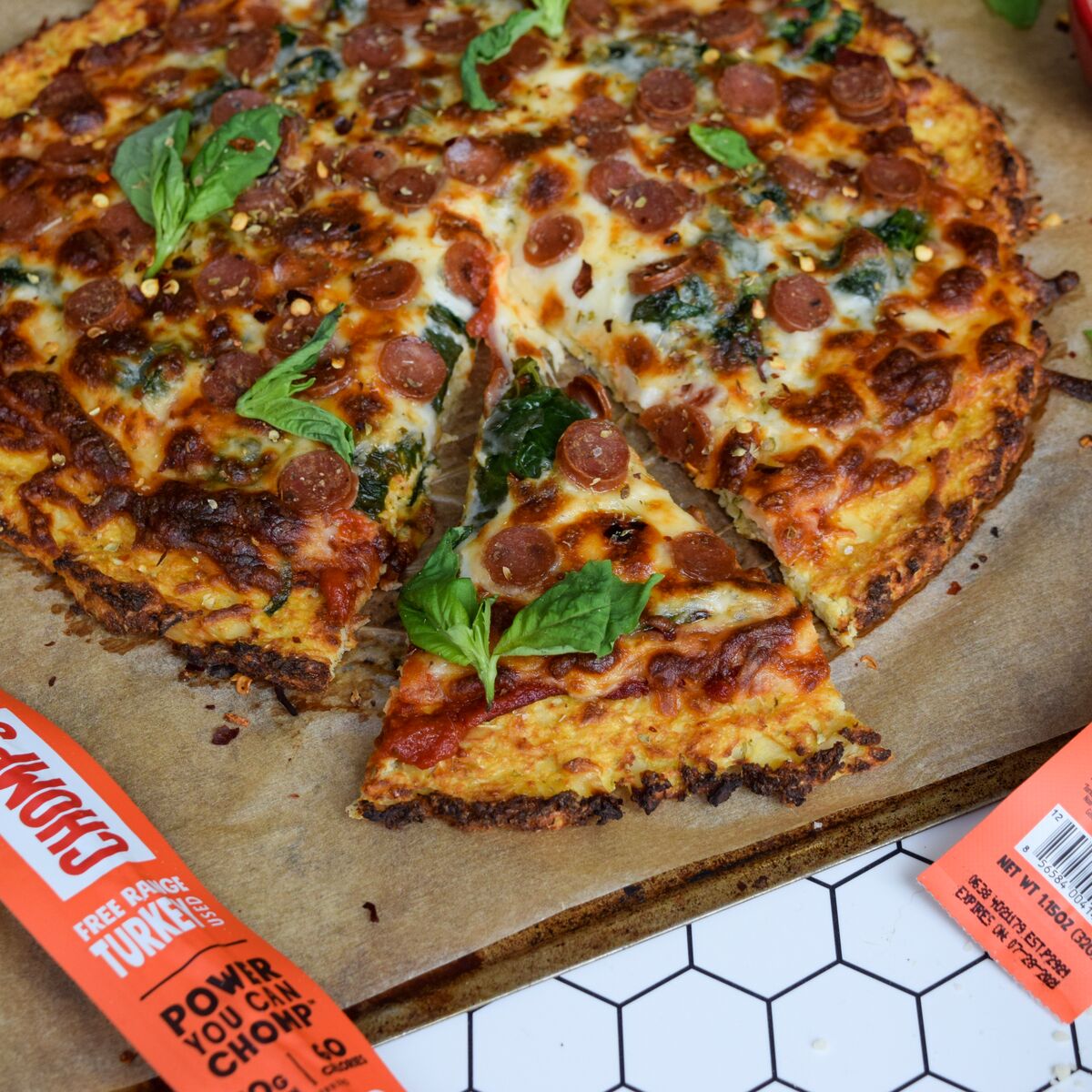 Low-Carb Cheese Pizza