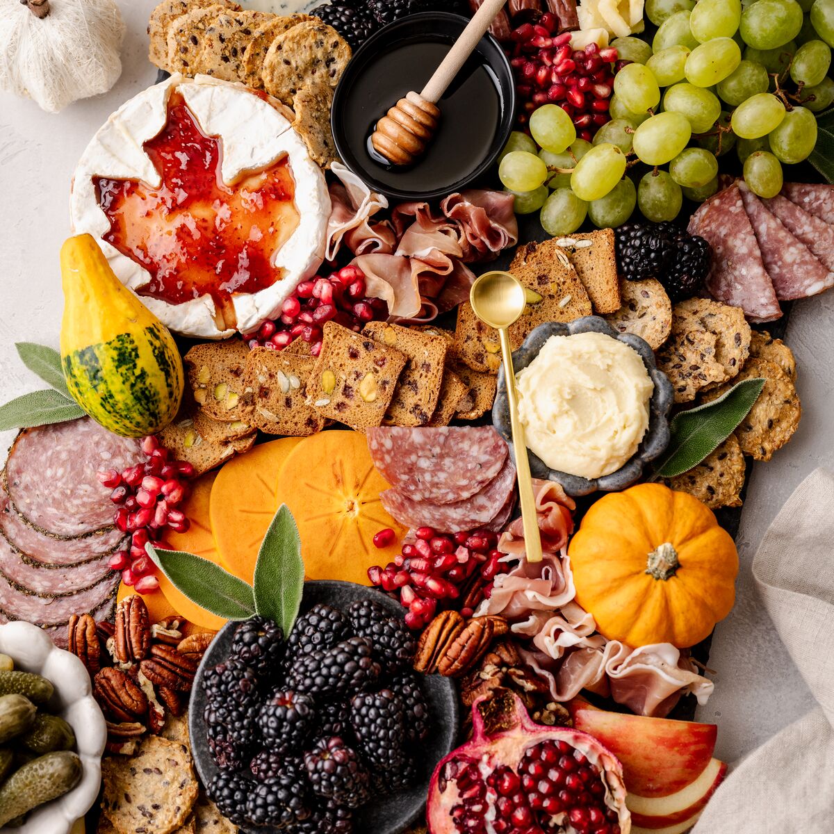 thanksgiving cheese board