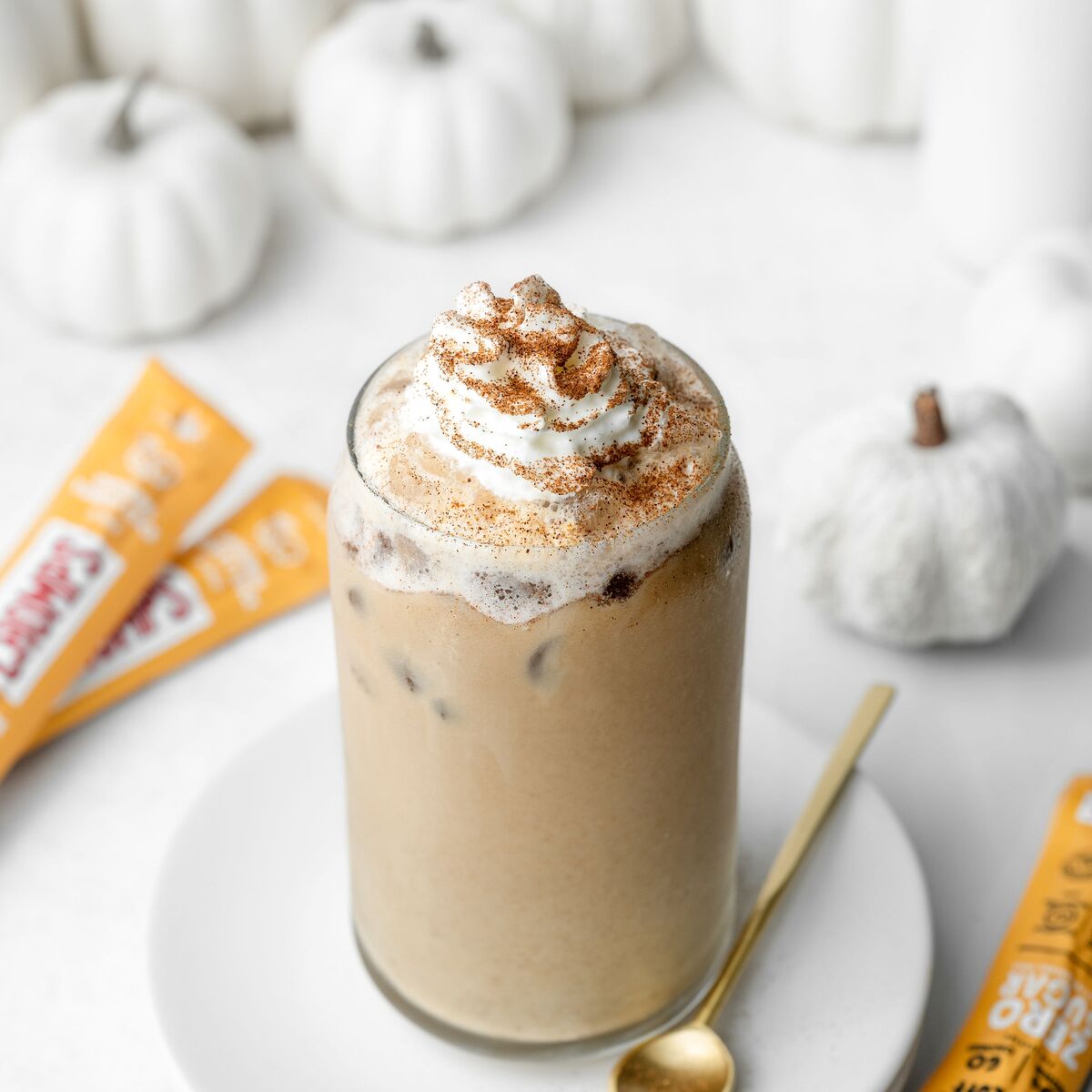 Iced Pumpkin Pie Lattes Iced Pumpkin Pie Latte The JAVA HOUSE