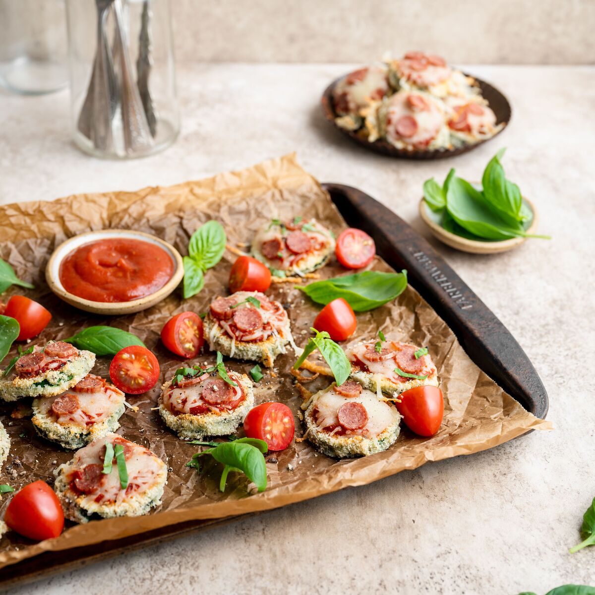 zucchini pizza