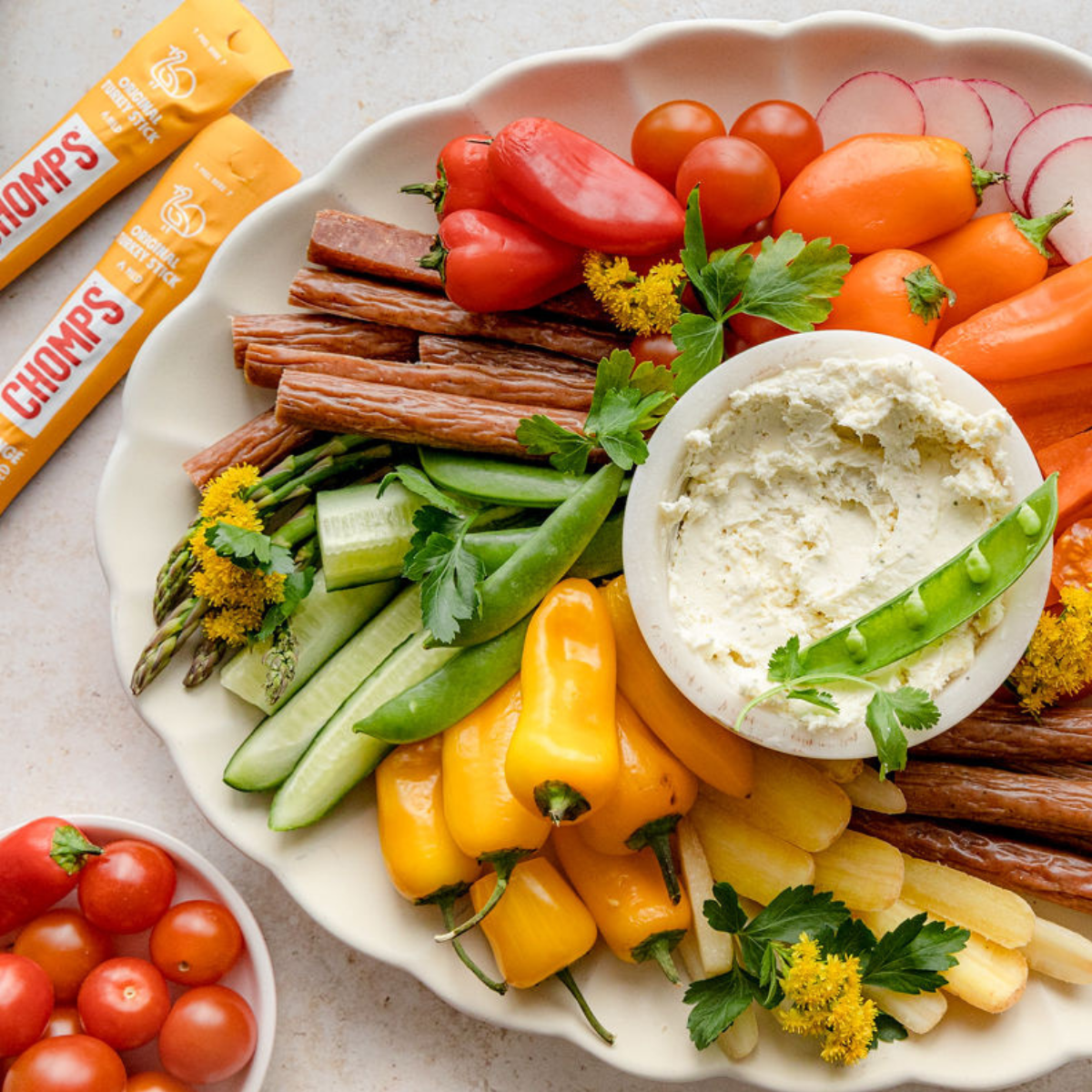 gluten free veggie board
