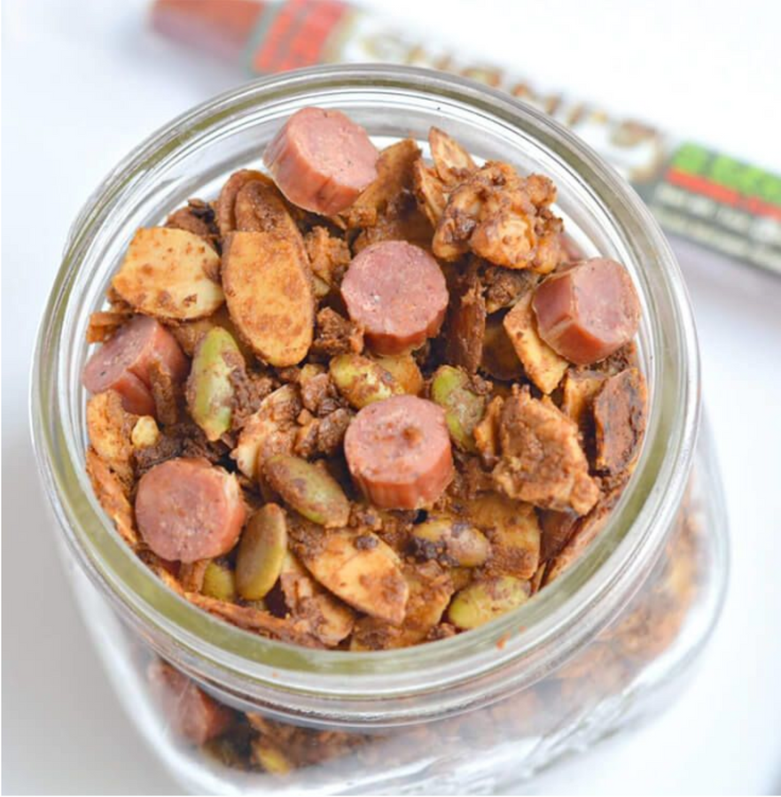 Paleo-Friendly Jerky Almond Granola image 1