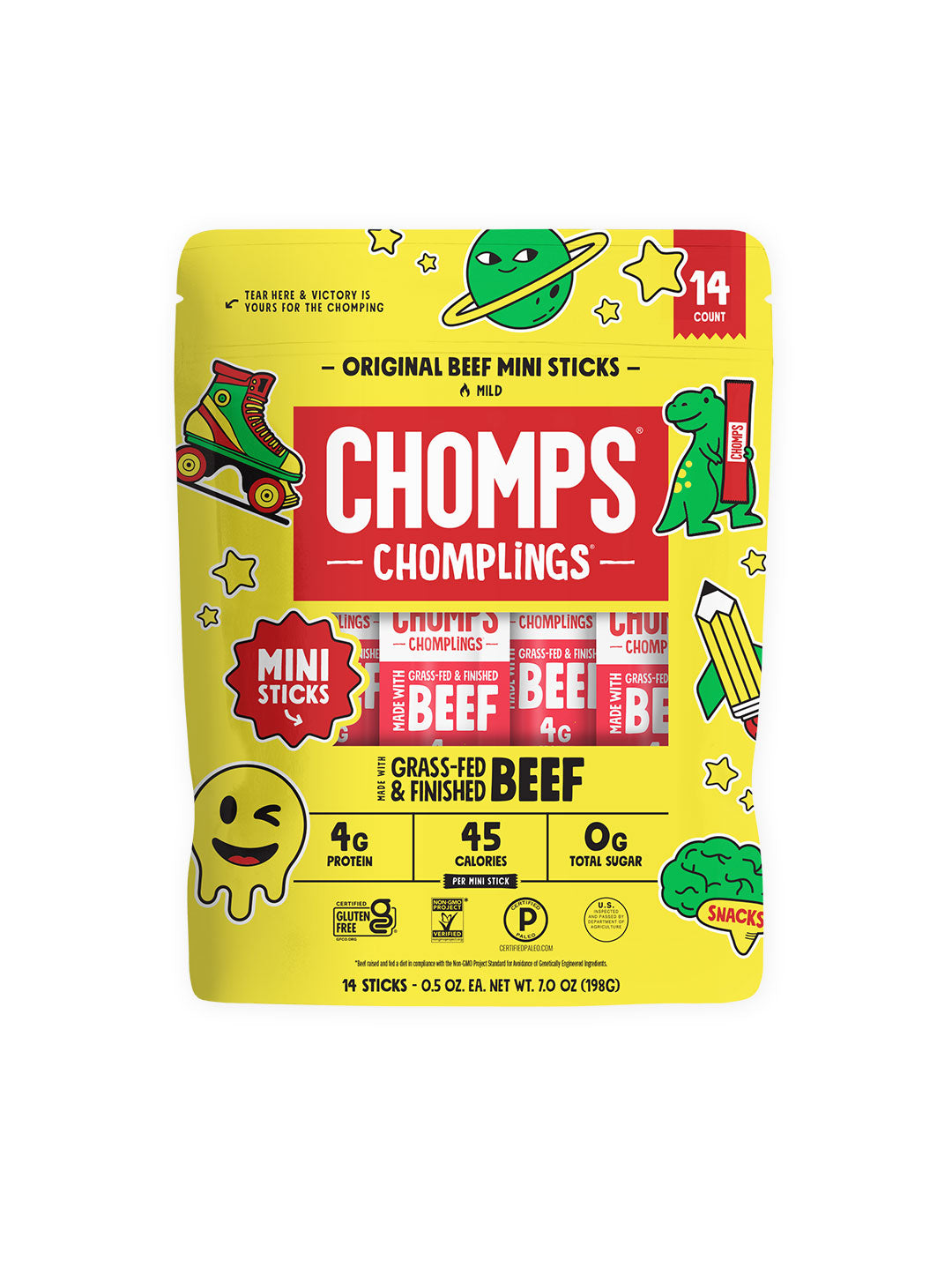 Original Beef Chomplings School Pack