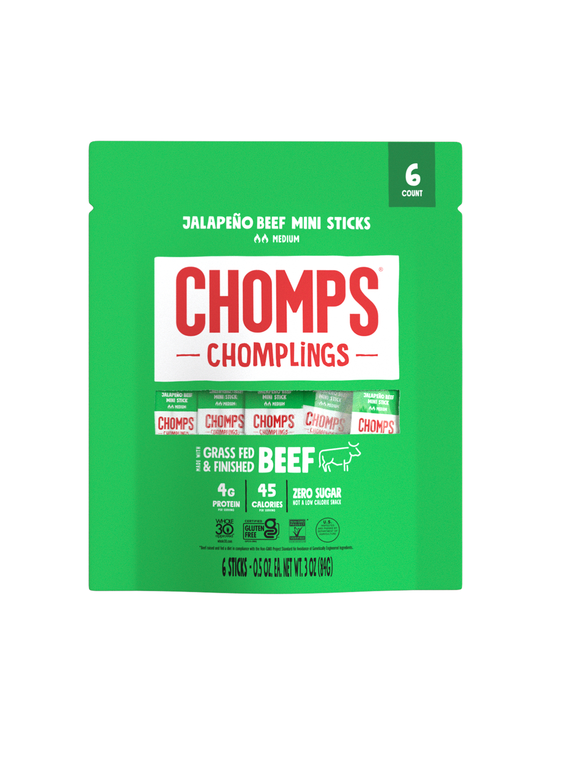6 ct. Jalapeno Beef Chomplings