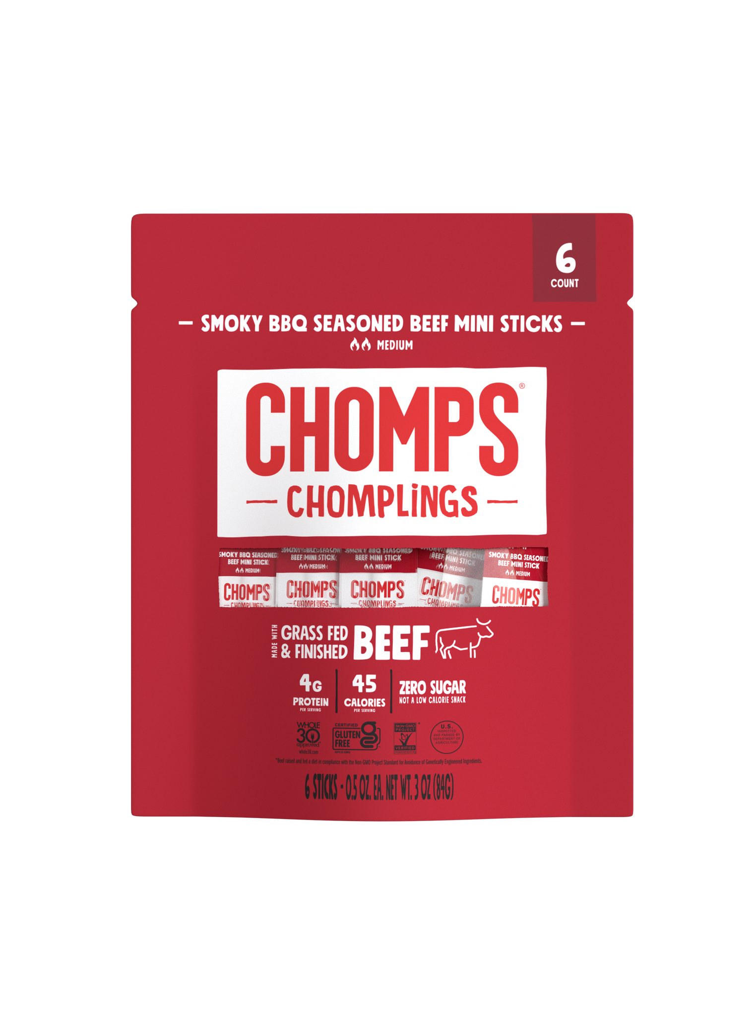 6 ct. Smoky BBQ Beef Chomplings Media 1
