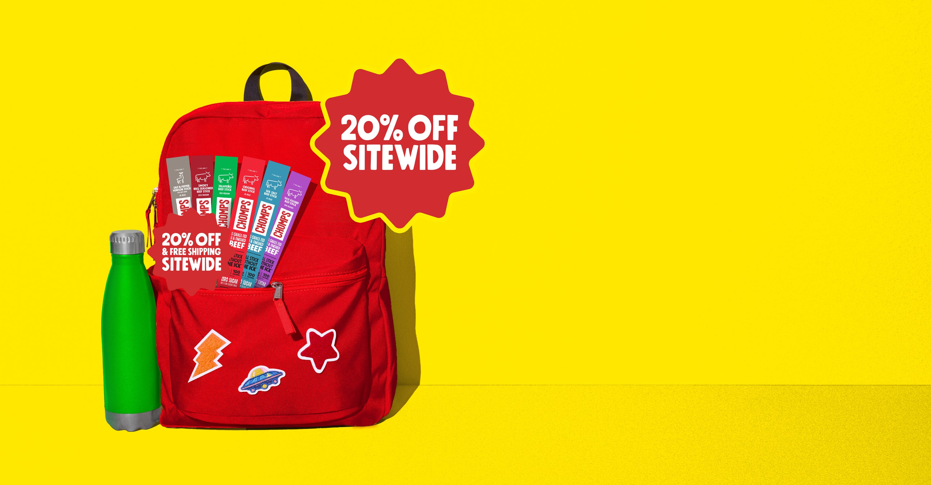 20% OFF SITEWIDE