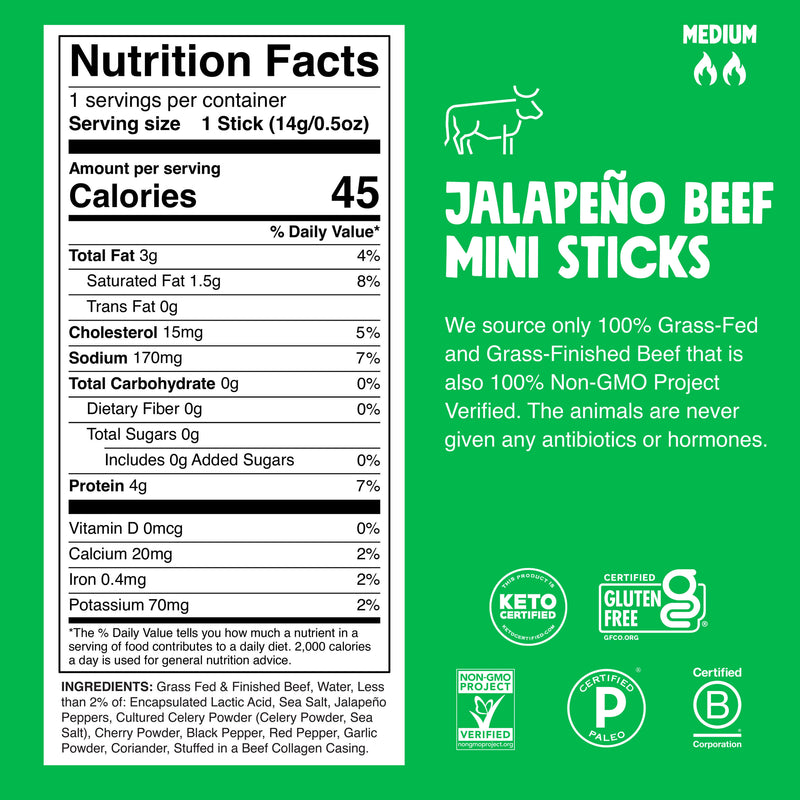 6 ct. Jalapeno Beef Chomplings Nutrition Facts