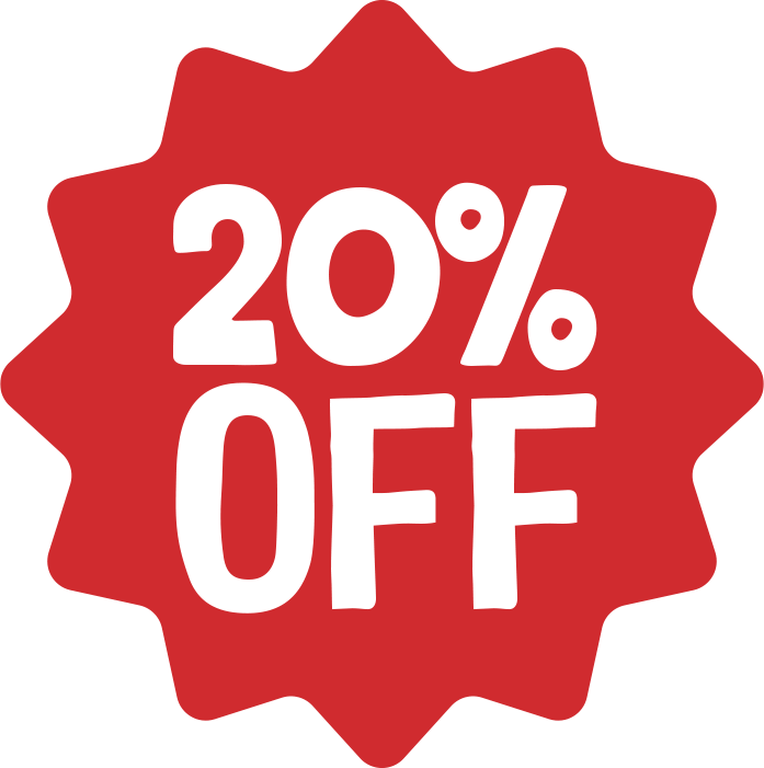 Chomps 20% Off Callout