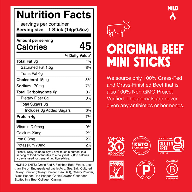 6 ct. Original Beef Chomplings Nutrition Facts