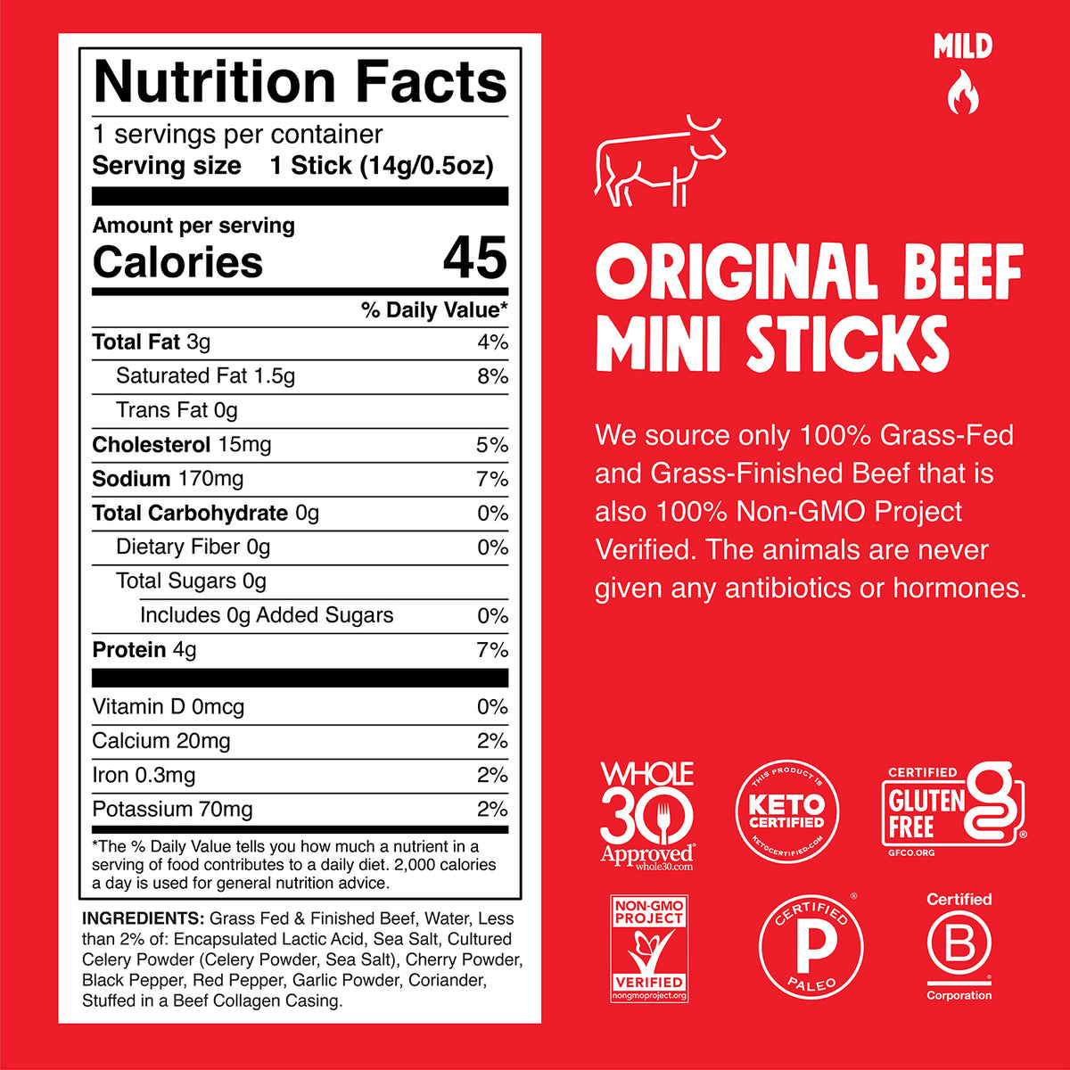 beef jerky nutrition facts
