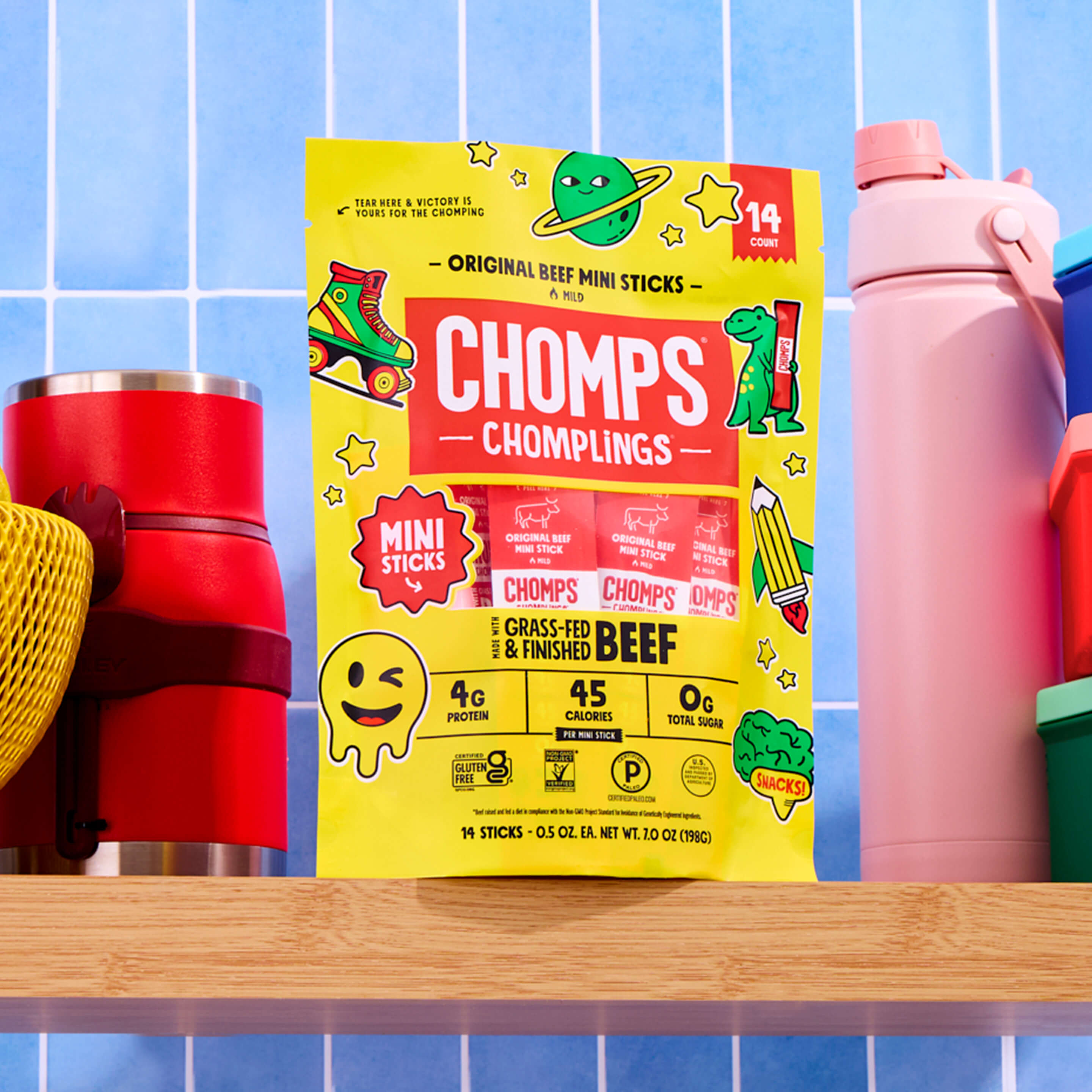 Original Beef Chomplings School Pack