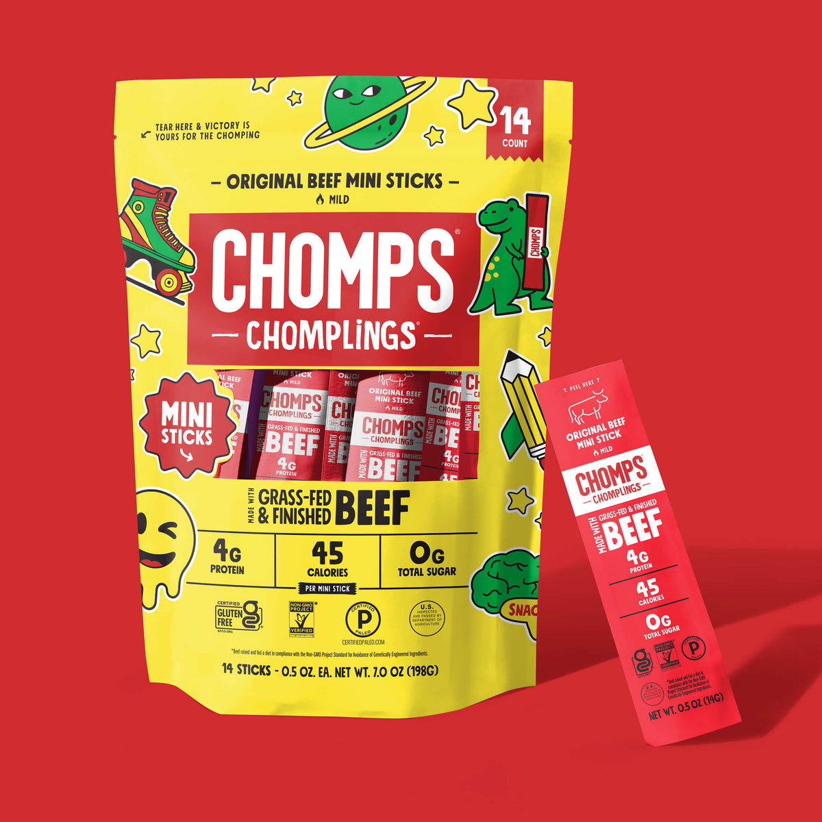 Original Beef Chomplings School Pack