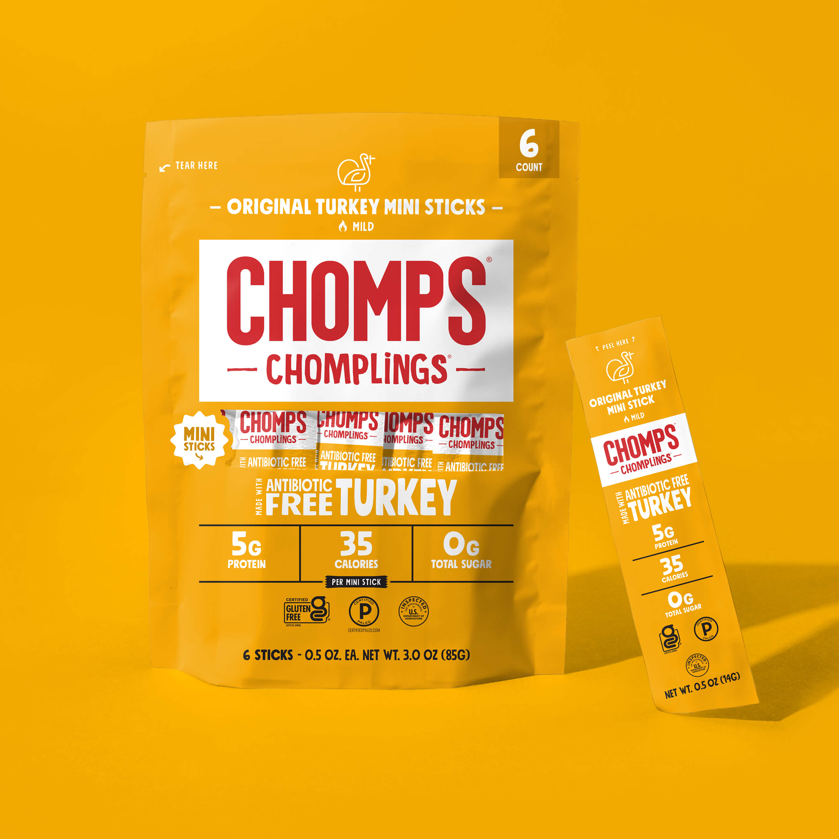 6 ct. Original Turkey Chomplings