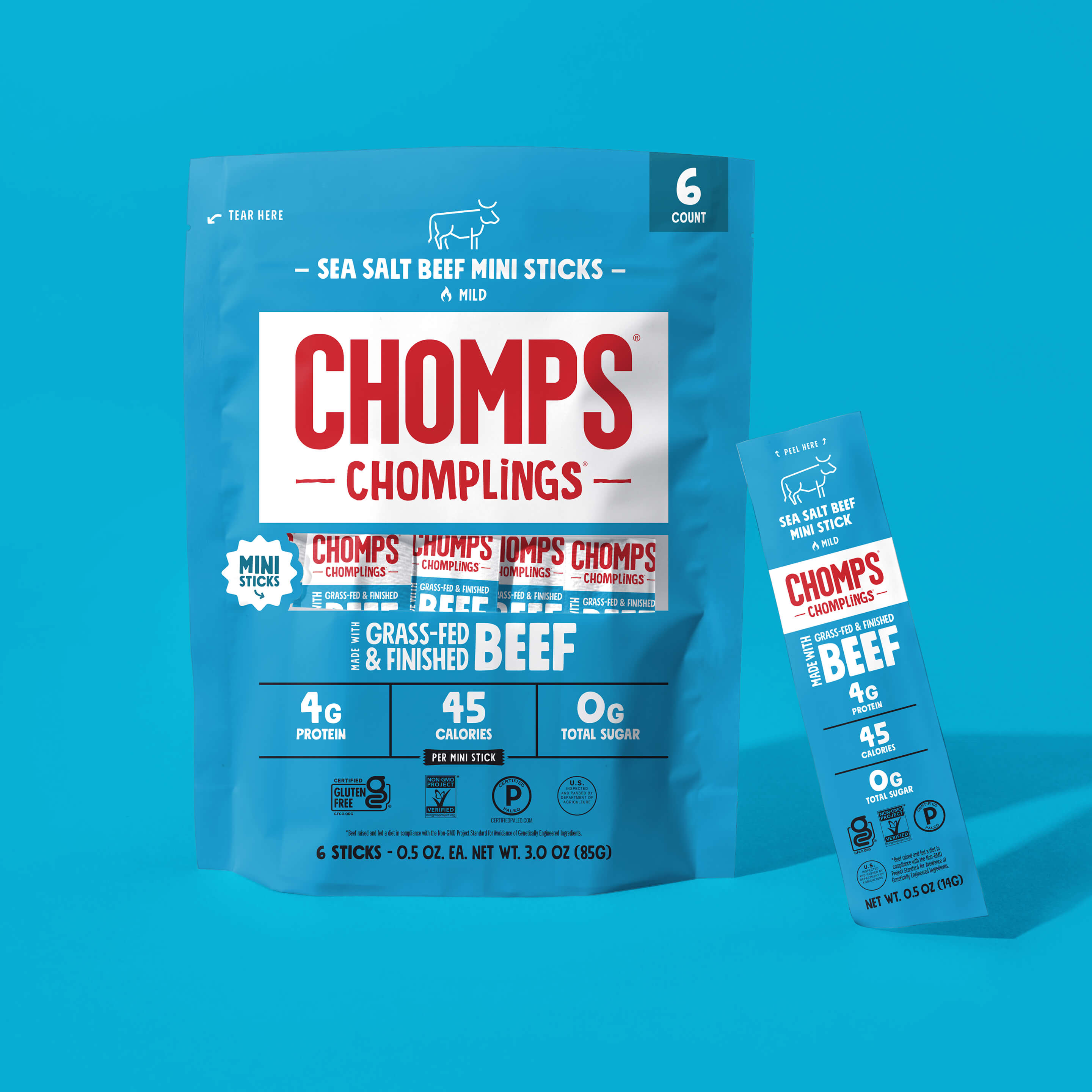 6 ct. Sea Salt Beef Chomplings