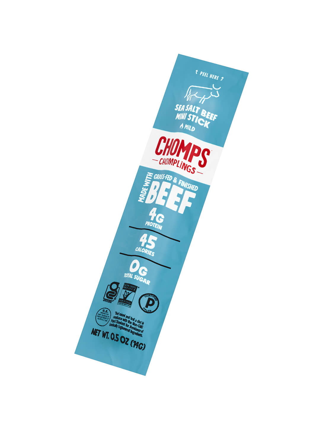 Chomps Sea Salt Beef Chomplings, 24 Mini Sticks