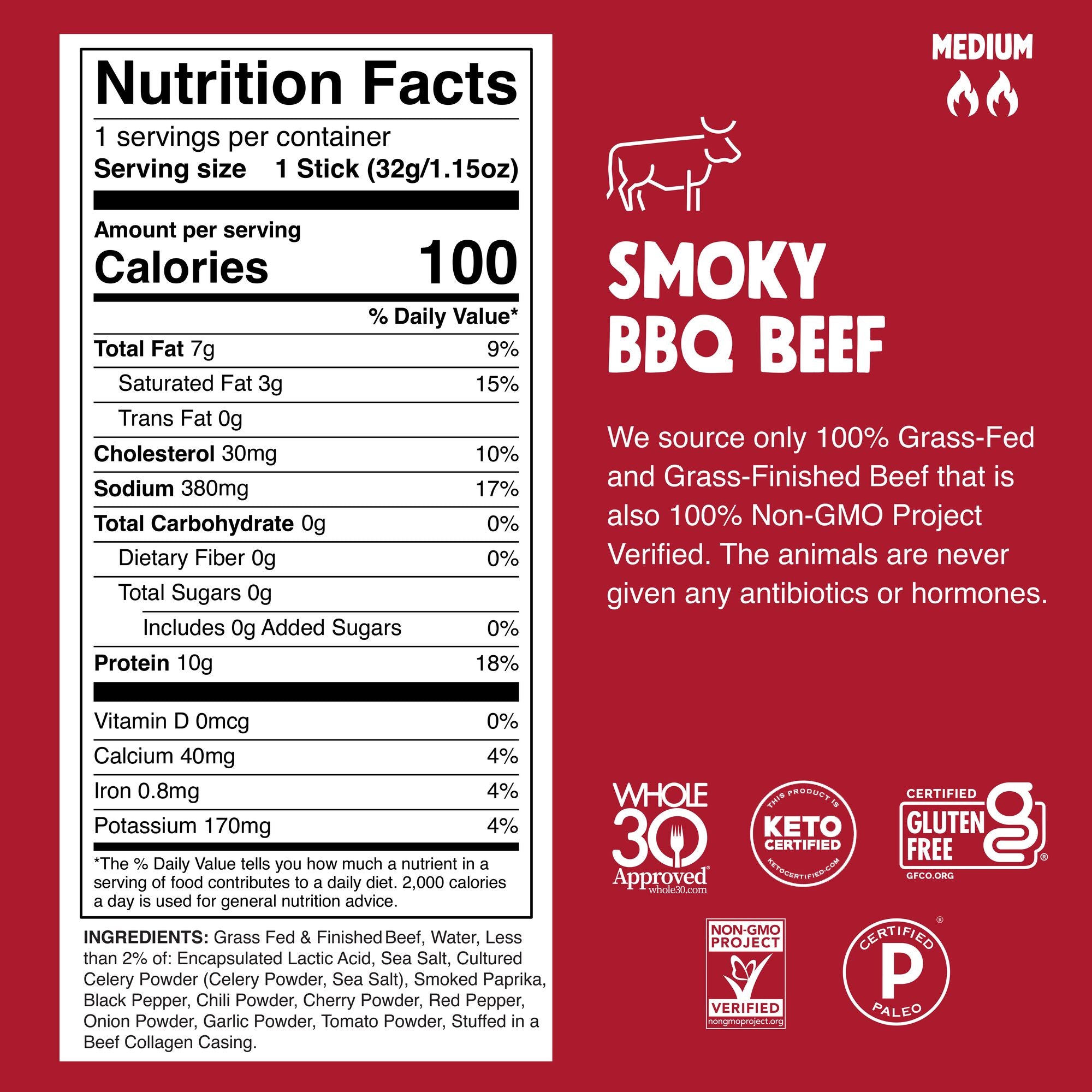 Smoky BBQ Beef Nutrition Facts, Thumbnail 5
